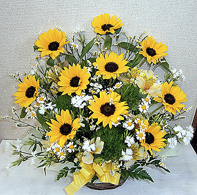 sunflowers arrangement