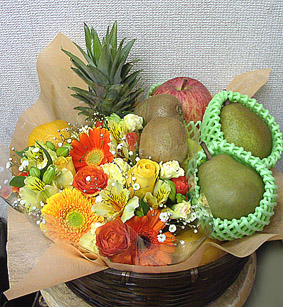 fruits and flowers